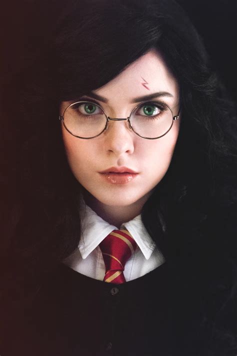 Female Harry Potter .